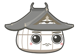 広島城のもちキャライラスト