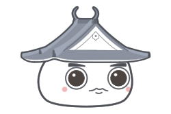 丸亀城のもちキャライラスト