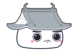 大垣城のもちキャライラスト